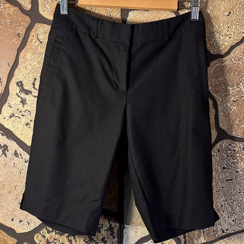 zip pockets Golf Bermuda shorts  stretch 4 Black Fairway and Greene